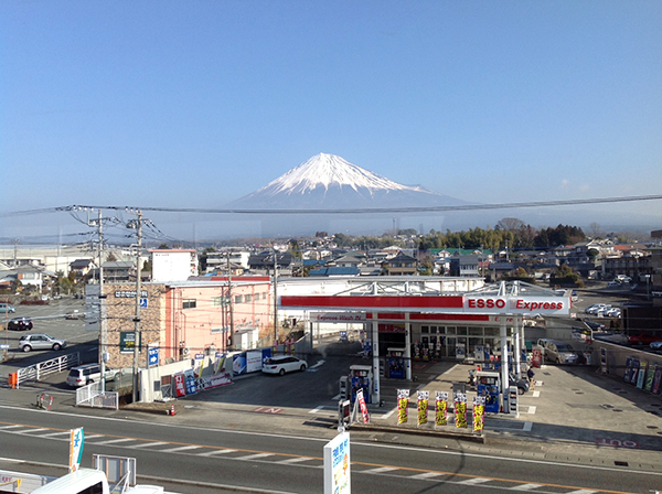 本日の富士山2013年2月1日（金）