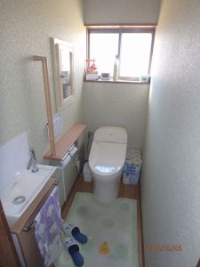 トイレリフォーム後